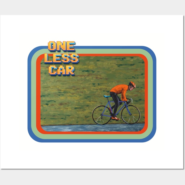 Contemporary Daily Life: One Less Car Wall Art by Ibere Romani